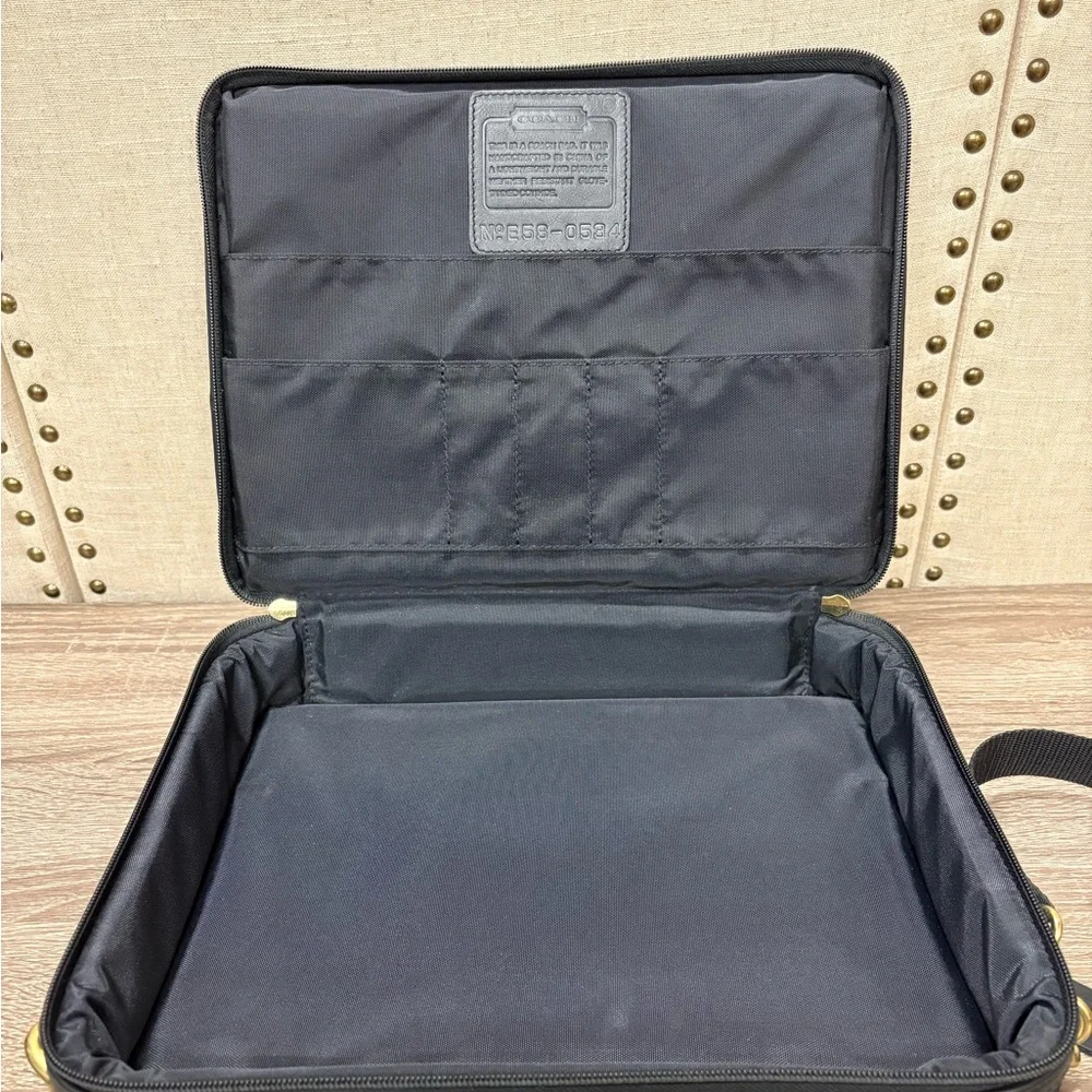 Vintage Coach Business Briefcase with travel bag